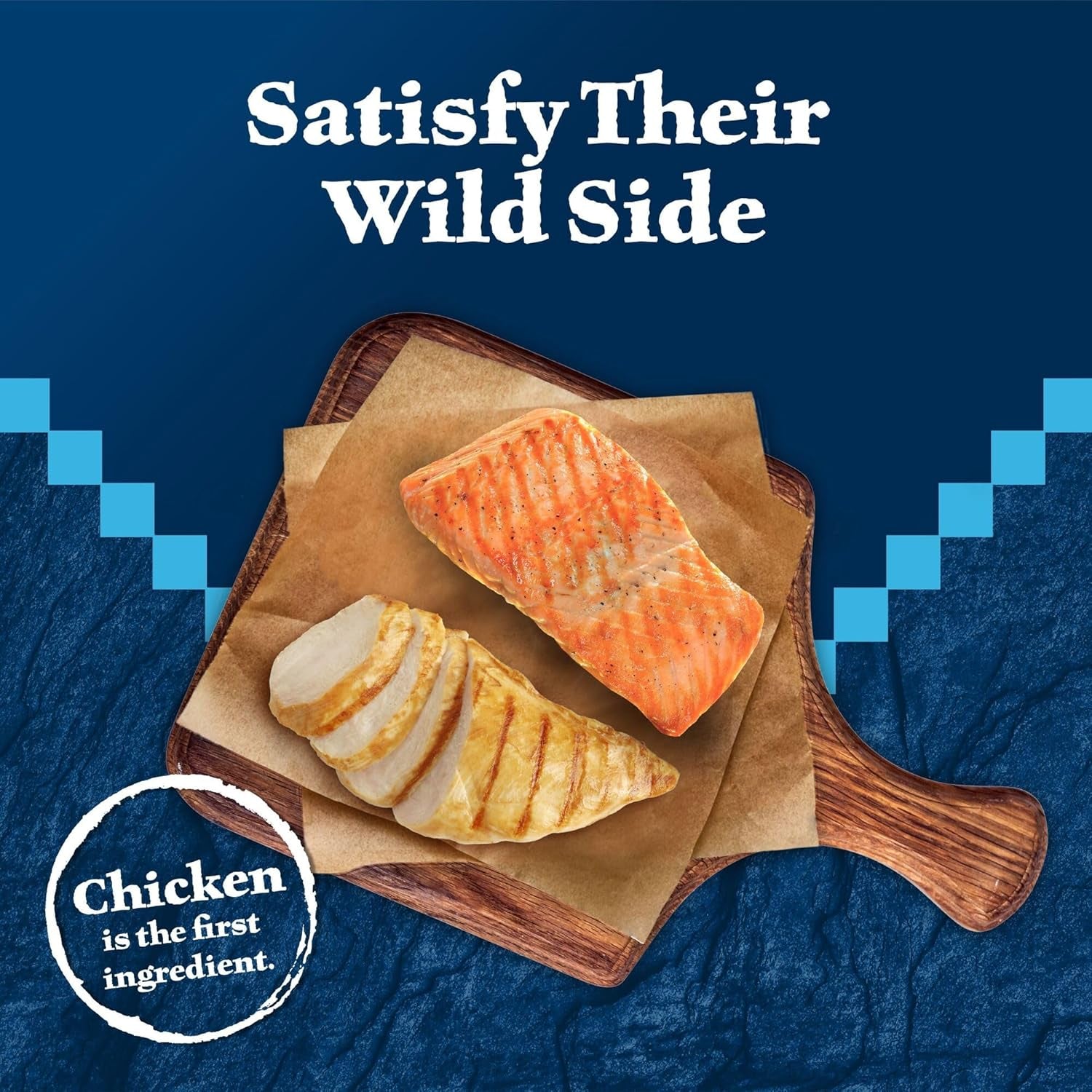 Wilderness Grain Free Soft-Moist Cat Treats, Chicken & Salmon 2-Oz Bag
